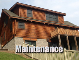  Mc Calla, Alabama Log Home Maintenance